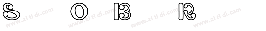 SpaceOutBold Regular字体转换